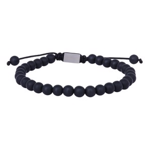 Son of Noa Herre armbånd med Mat sort Onyx